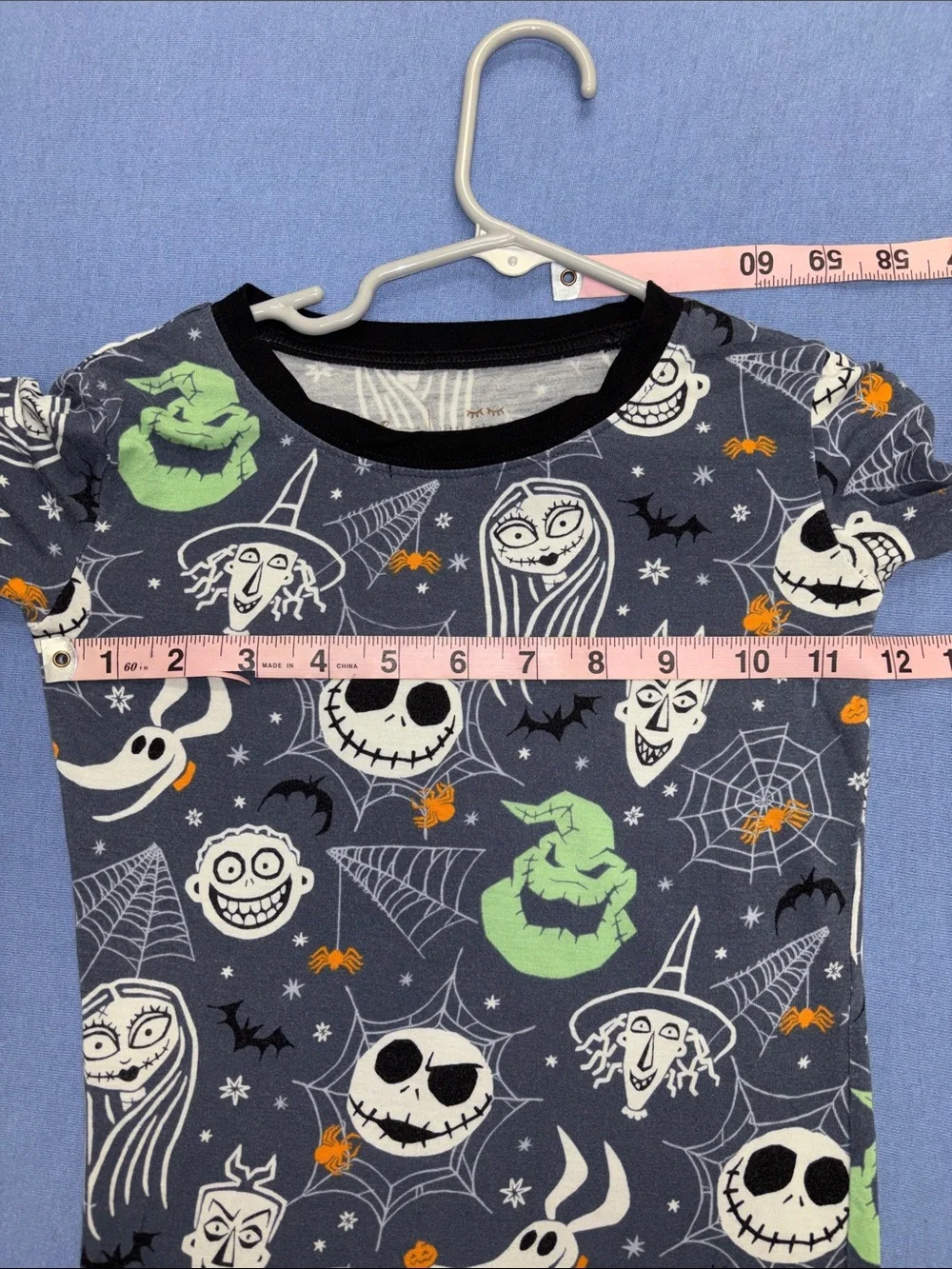 Little Sleepies Jack Skellington bamboo pajamas set 5/6 nightmare Christmas